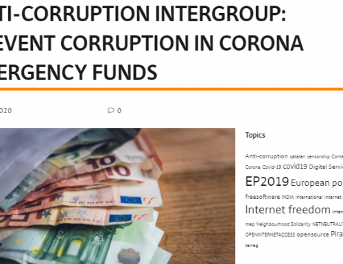 Fondi europei di emergenza Covid19 e corruzione