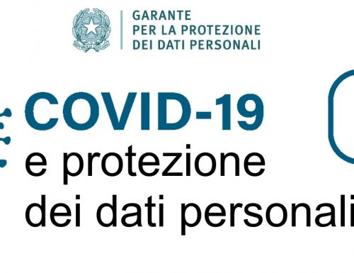 Garante: dati personali e Covid19