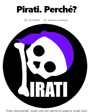 Pirati.io e il nuovo seme del movimento Pirata in Italia